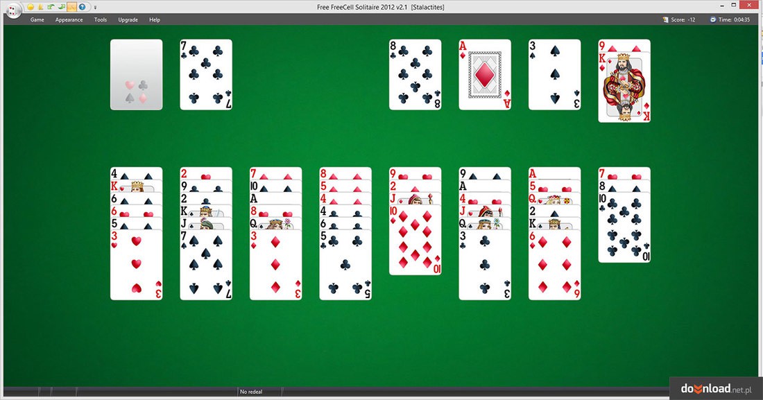 Free FreeCell Solitaire 2012