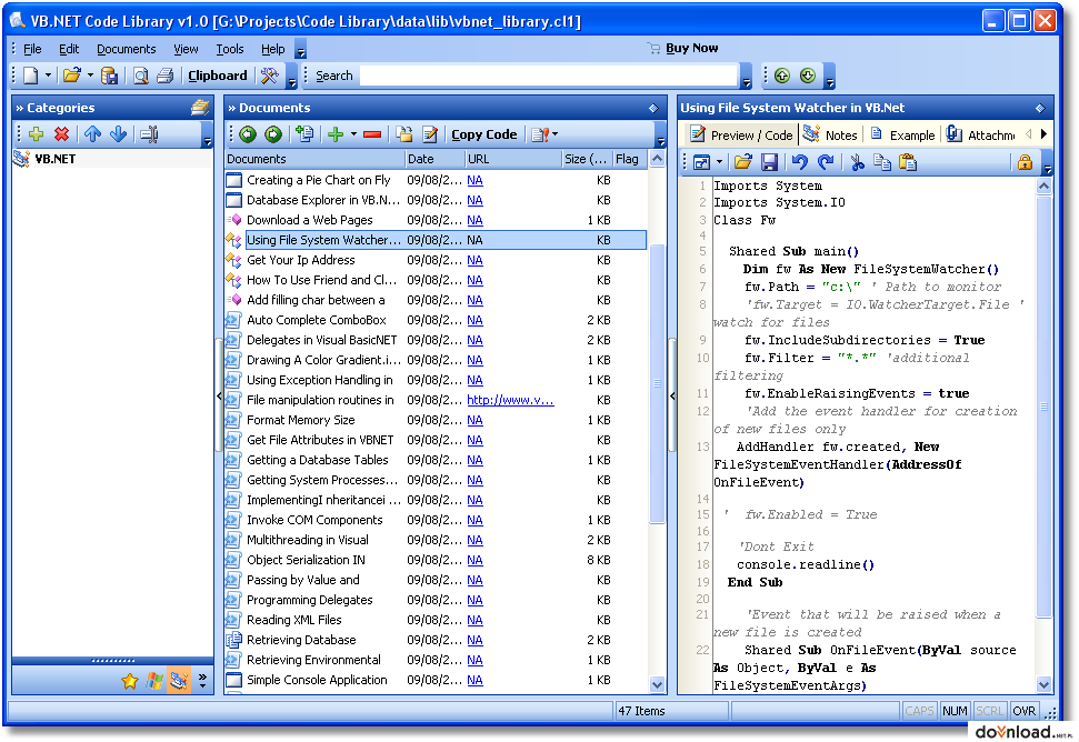 vbnet download