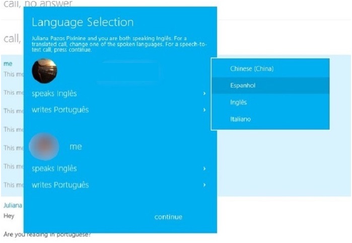 Skype Translator Preview agora faz traduções de mandarim e italiano