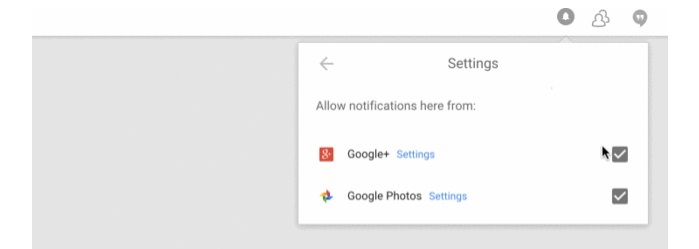 Notificações do Google já se encontram disponíveis noutros serviços.