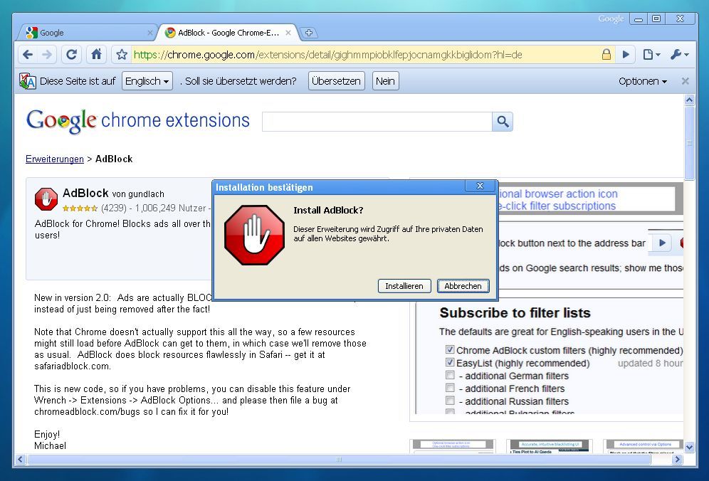adblock chrome gratis download